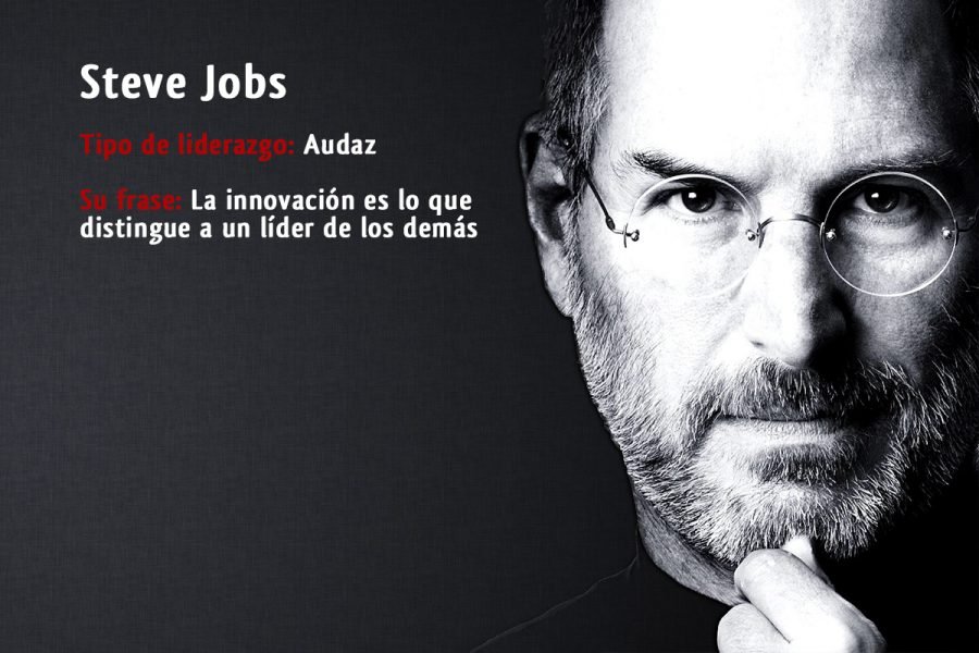Tipo de liderazgo de Steve Jobs: líder Audaz liderazgo Steve Jobs